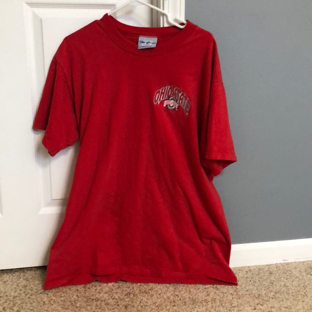 Red Ohio state t-shirt